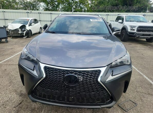 JTJBARBZ0G2061656 2016 LEXUS NX Gray Вид спереду