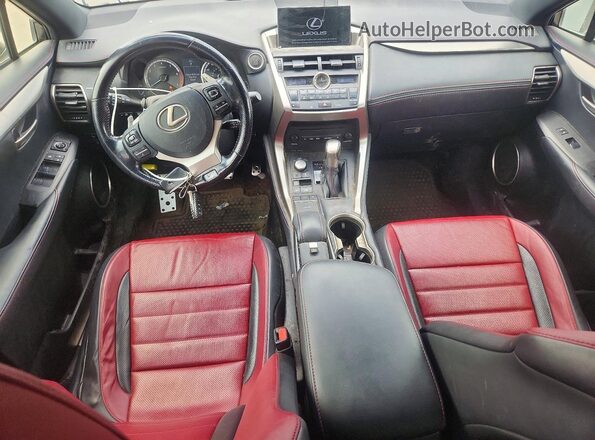JTJBARBZ0G2061656 2016 LEXUS NX Gray Вид панелі приладів