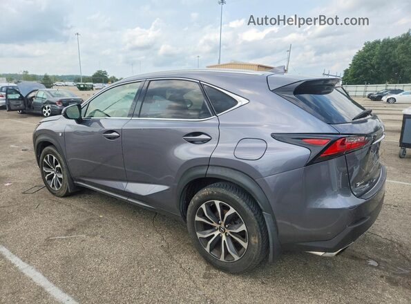 JTJBARBZ0G2061656 2016 LEXUS NX Серый Задняя левая четверть