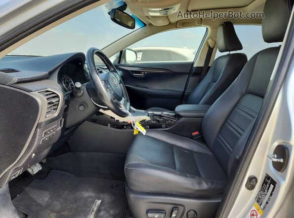 JTJBARBZ0G2085147 2016 LEXUS NX Silver Front interior view