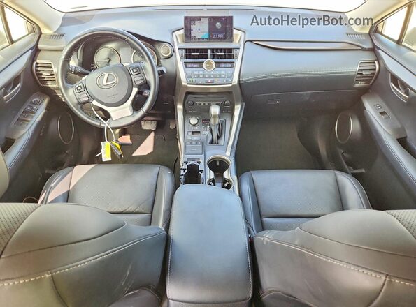 JTJBARBZ0G2085147 2016 LEXUS NX Silver Dashboard view
