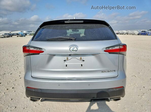 JTJBARBZ0G2085147 2016 LEXUS NX Silver Rear view