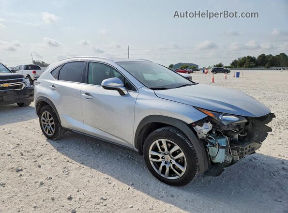JTJBARBZ0G2085147 2016 LEXUS NX Silver Front right