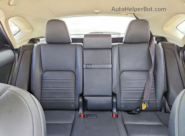 JTJBARBZ0G2085147 2016 LEXUS NX Silver Rear seats view