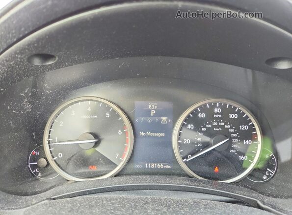 JTJBARBZ0G2085147 2016 LEXUS NX Silver Instrument cluster view
