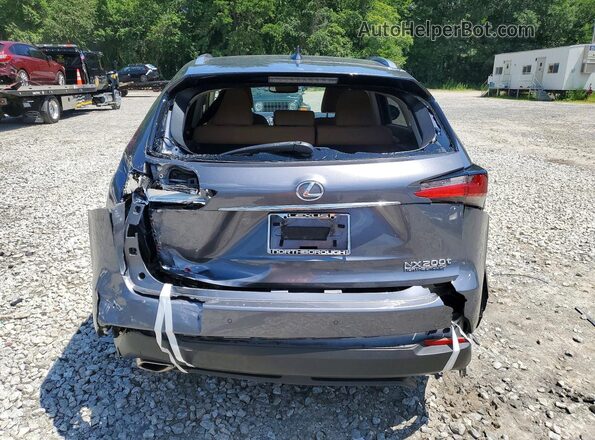 JTJBARBZ0G2088484 2016 LEXUS NX Gray Widok z tyłu
