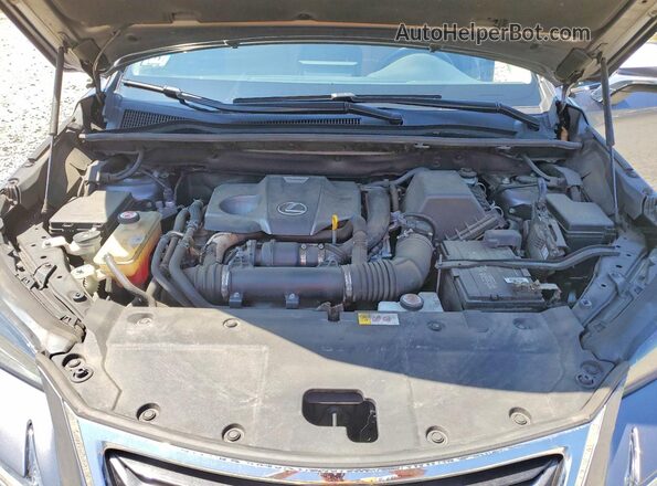 JTJBARBZ0G2088484 2016 LEXUS NX Gray Widok wnętrza z tyłu