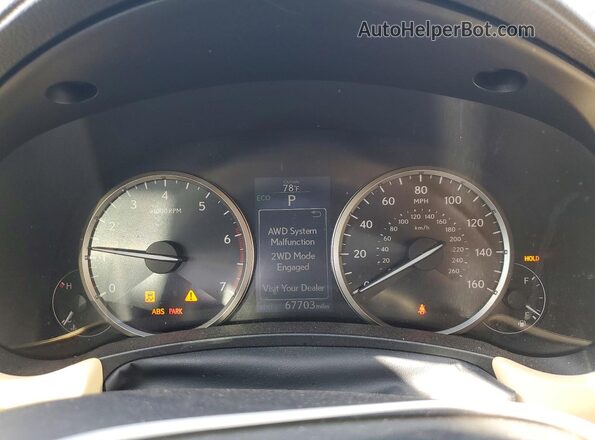 JTJBARBZ0H2128337 2017 LEXUS NX Black Instrument cluster view
