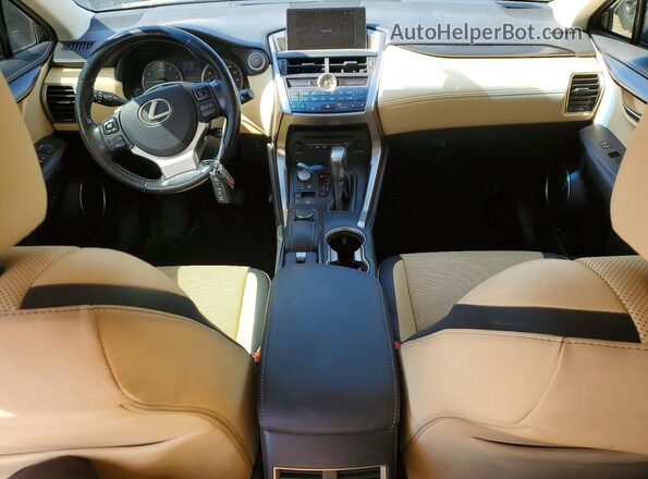 JTJBARBZ0H2128337 2017 LEXUS NX Black Dashboard view