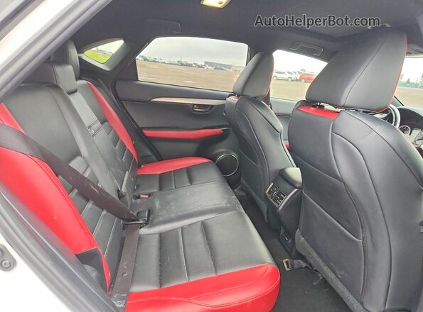 JTJBARBZ0J2168312 2018 LEXUS NX White Rear interior view