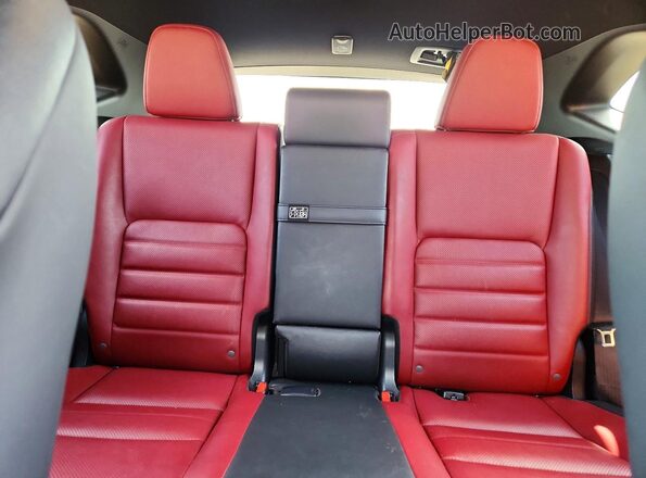 JTJBARBZ1H2097471 2017 LEXUS NX Black Vista de los asientos traseros