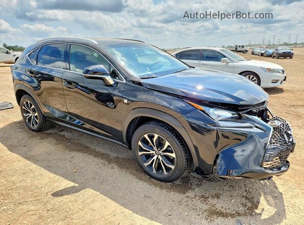 JTJBARBZ1H2097471 2017 LEXUS NX Black Delantero derecho