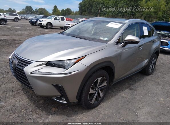 JTJBARBZ1J2158212 2018 LEXUS NX 300 Gray Front left