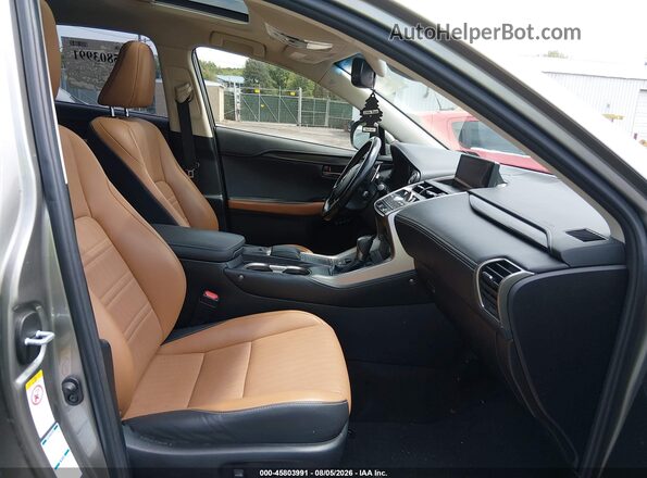 JTJBARBZ1J2158212 2018 LEXUS NX 300 Gray Front interior view