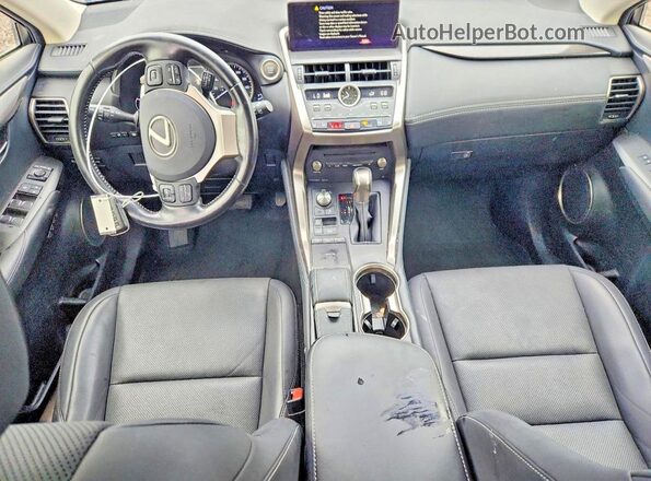JTJBARBZ1K2211430 2019 LEXUS NX Gray წინა პანელის ხედი