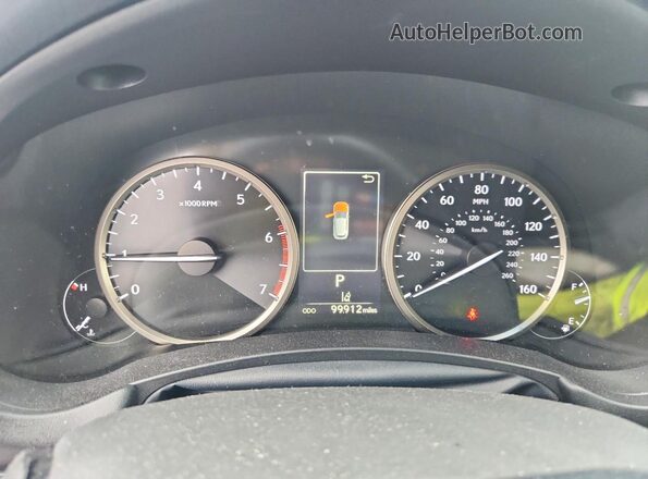 JTJBARBZ1K2211430 2019 LEXUS NX Gray ხელსაწყოთა პანელის ხედი