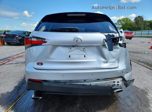JTJBARBZ2G2047967 2016 LEXUS NX Silver უკანა ხედი