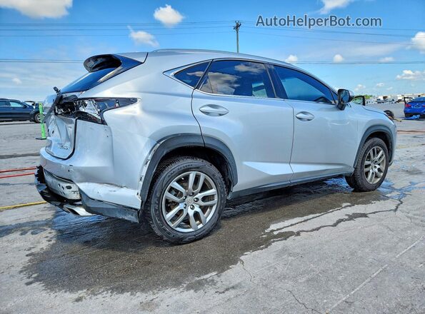 JTJBARBZ2G2047967 2016 LEXUS NX Silver უკანა მარჯვენა