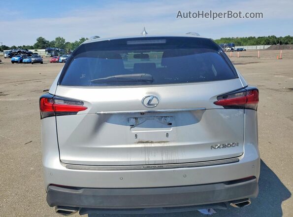JTJBARBZ2G2087031 2016 LEXUS NX Серебряный Вид сзади