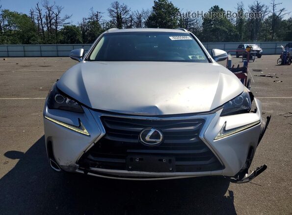 JTJBARBZ2G2087031 2016 LEXUS NX Серебряный Вид спереди