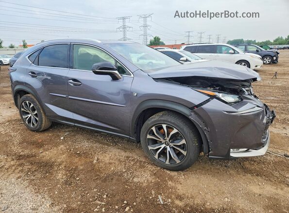 JTJBARBZ3G2056189 2016 LEXUS NX Gray წინა მარჯვენა