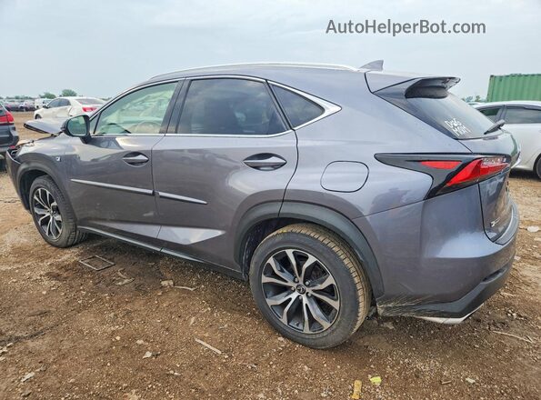 JTJBARBZ3G2056189 2016 LEXUS NX Gray უკანა მარცხენა