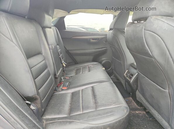 JTJBARBZ3G2056189 2016 LEXUS NX Gray უკანა სავარძლების ხედი