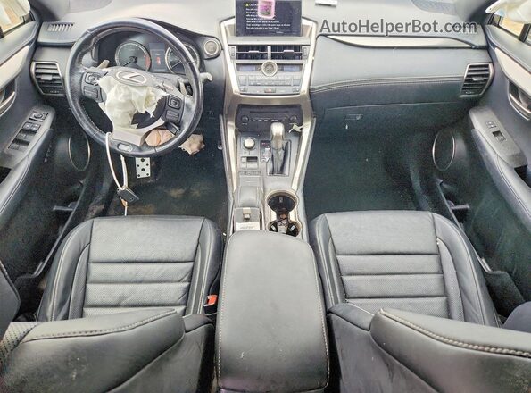 JTJBARBZ3G2056189 2016 LEXUS NX Gray წინა პანელის ხედი