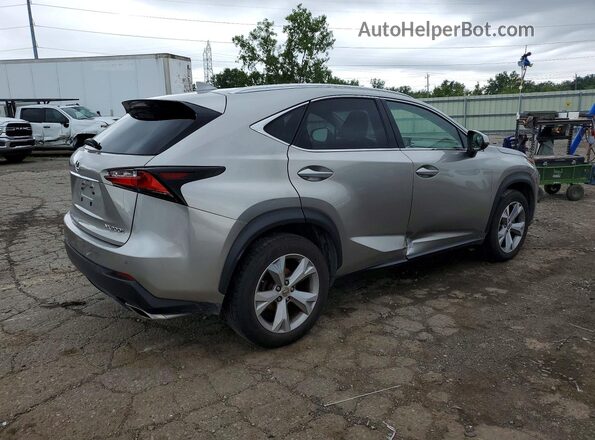 JTJBARBZ3H2101133 2017 LEXUS NX Silver უკანა მარჯვენა