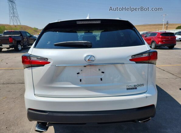 JTJBARBZ3H2101231 2017 LEXUS NX White Vista trasera