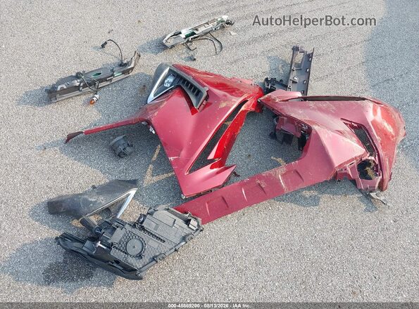 JTJBARBZ3K2193836 2019 LEXUS NX 300 Red ხელსაწყოთა პანელის ხედი