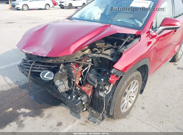 JTJBARBZ3K2193836 2019 LEXUS NX 300 Red წინა ხედი