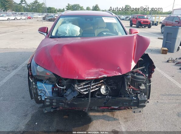 JTJBARBZ3K2193836 2019 LEXUS NX 300 Red უკანა სალონის ხედი