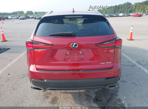 JTJBARBZ3K2193836 2019 LEXUS NX 300 Red 