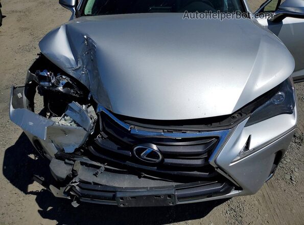 JTJBARBZ4G2079819 2016 LEXUS NX Silver Widok komory silnika