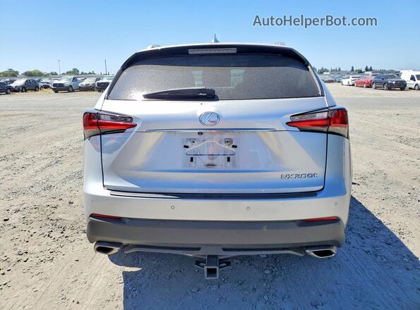 JTJBARBZ4G2079819 2016 LEXUS NX Silver Widok z tyłu