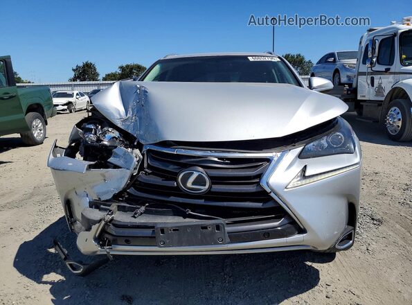 JTJBARBZ4G2079819 2016 LEXUS NX Silver Widok z przodu
