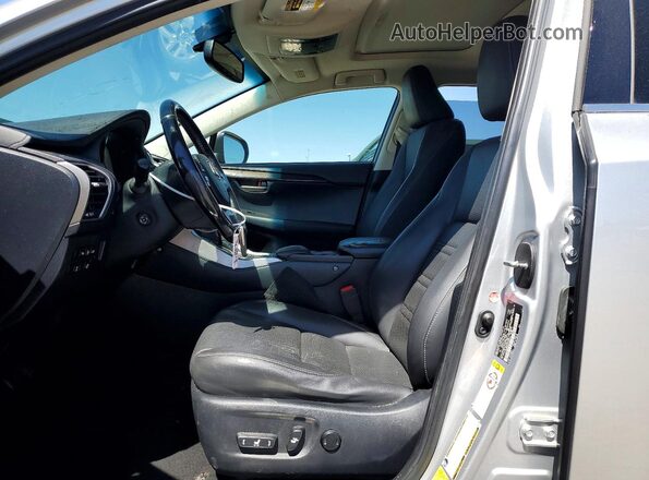 JTJBARBZ4G2079819 2016 LEXUS NX Silver Widok wnętrza z przodu