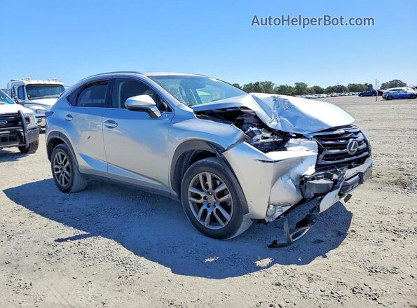 JTJBARBZ4G2079819 2016 LEXUS NX Silver Przód prawy