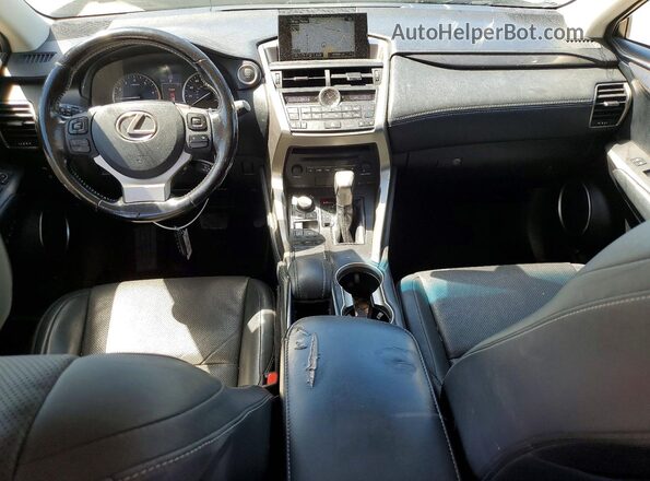 JTJBARBZ4G2079819 2016 LEXUS NX Silver Widok deski rozdzielczej