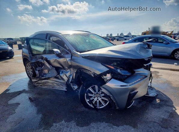 JTJBARBZ4K2188774 2019 LEXUS NX Серебряный Передняя правая четверть