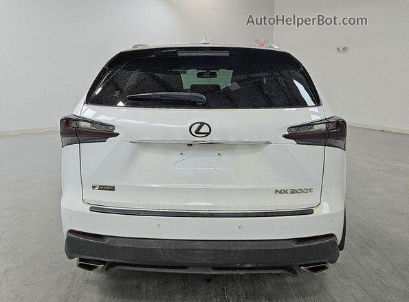 JTJBARBZ5G2084768 2016 LEXUS NX White Widok z tyłu