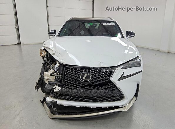 JTJBARBZ5G2084768 2016 LEXUS NX White Widok z przodu