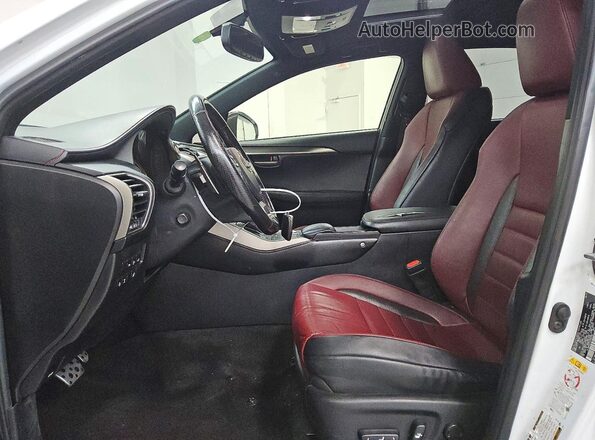 JTJBARBZ5G2084768 2016 LEXUS NX White Widok wnętrza z przodu