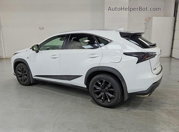 JTJBARBZ5G2084768 2016 LEXUS NX White Tył lewy