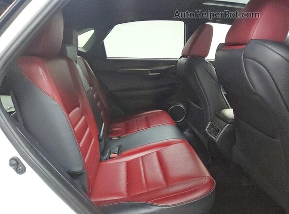 JTJBARBZ5G2084768 2016 LEXUS NX White Widok wnętrza z tyłu