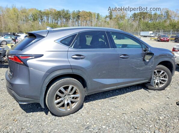JTJBARBZ5G2095902 2016 LEXUS NX Gray Trasero derecho