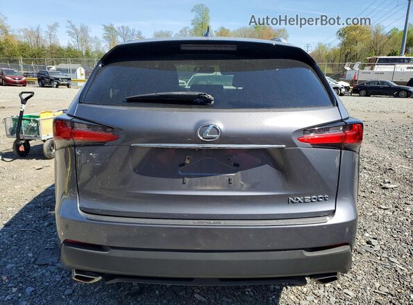 JTJBARBZ5G2095902 2016 LEXUS NX Gray Vista trasera