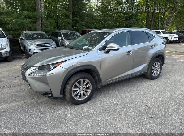JTJBARBZ5G2095978 2016 LEXUS NX 200T Gray Передня ліва чверть