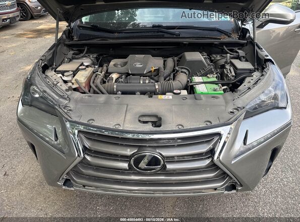 JTJBARBZ5G2095978 2016 LEXUS NX 200T Gray Вид ззаду